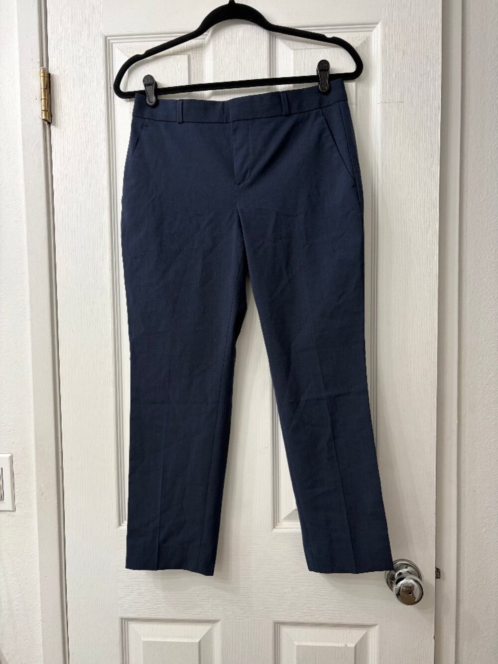 Banana Republic Avery Pants Size 4 Petite Color Navy Blue